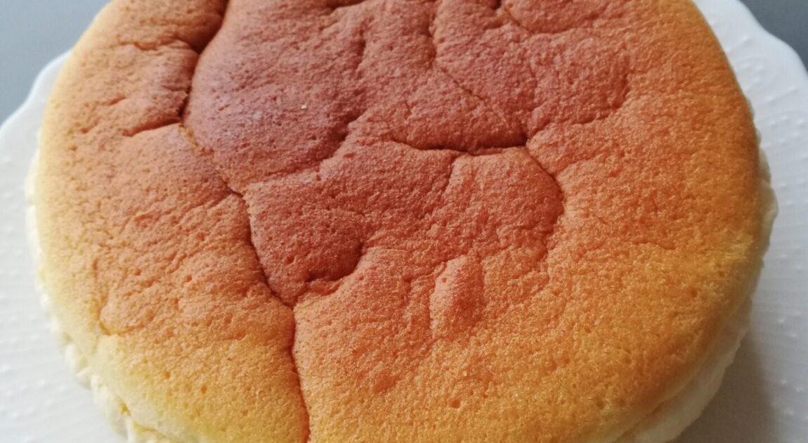 仮説検証　ヨーグルトスフレケーキひとまず完成形！