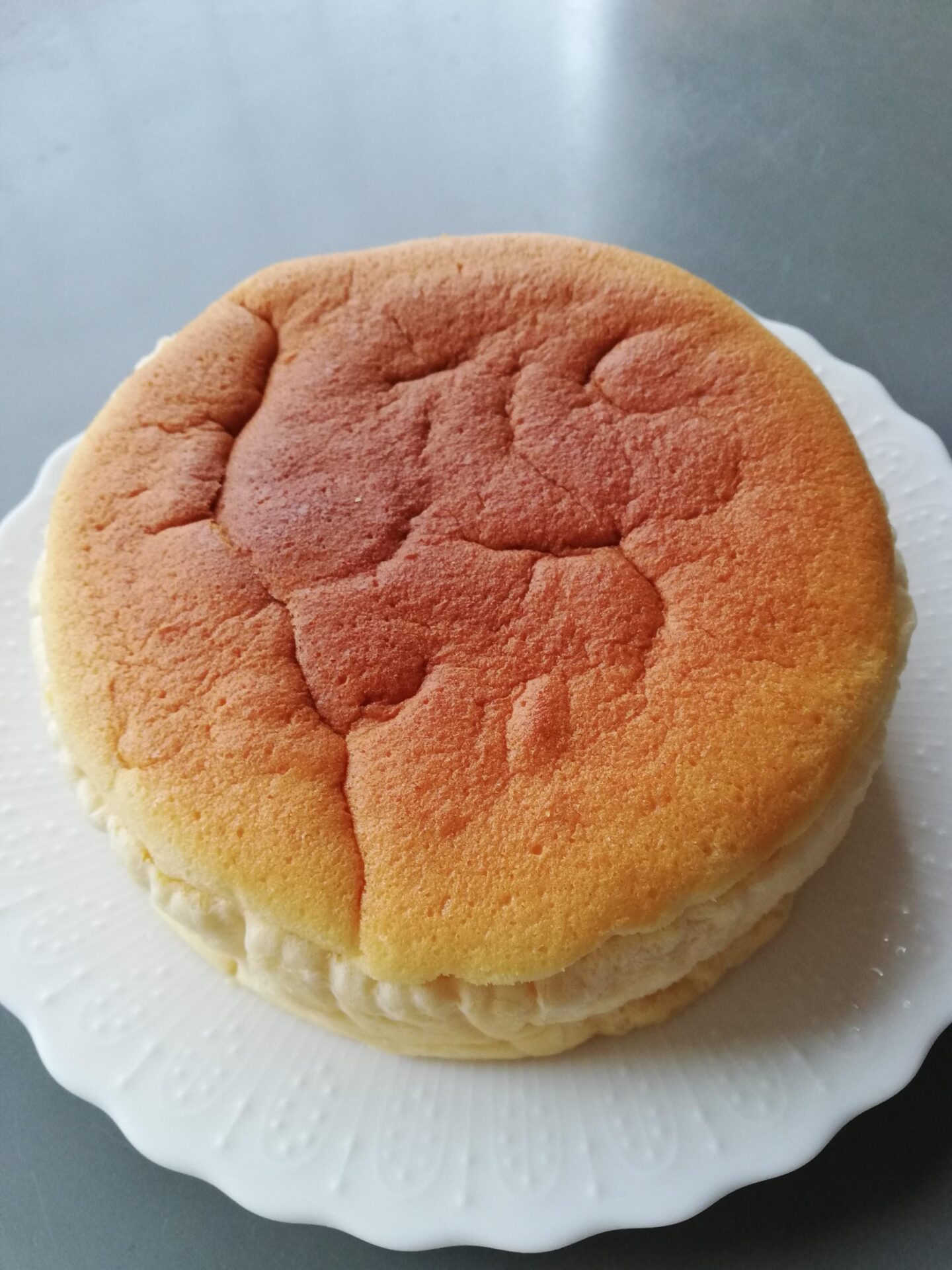 ヨーグルトスフレケーキひとまず完成形！