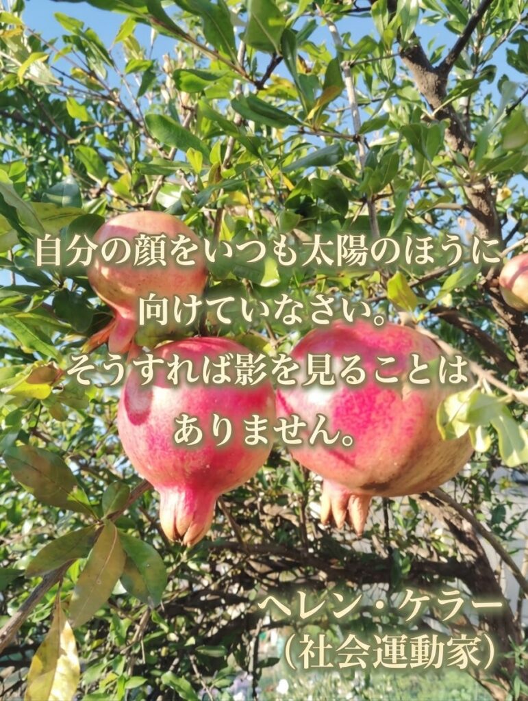 ヘレン・ケラーの名言